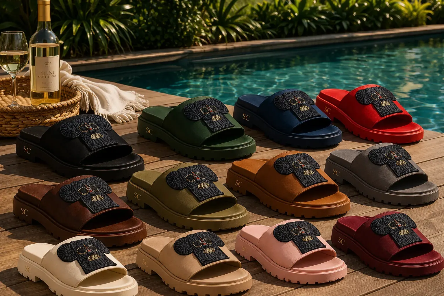 Heritage Mask Slides in All colors